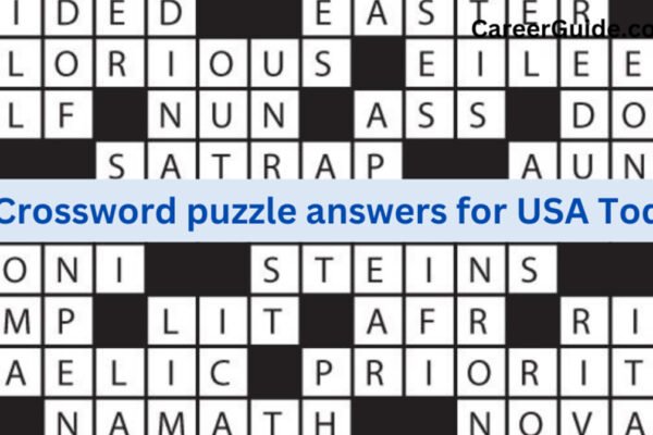 USA Today Puzzle Answers