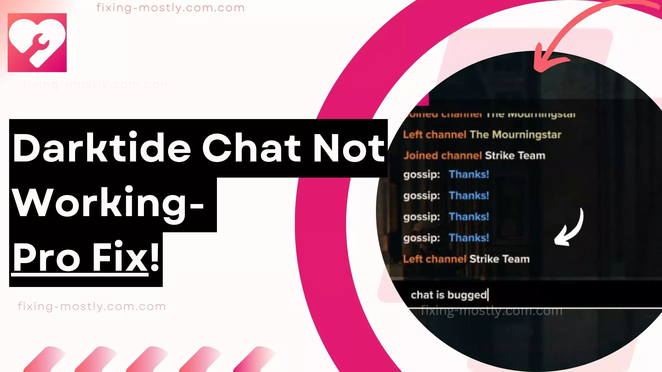 Darktide Chat Not Working